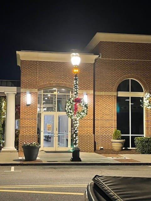 Commercial Christmas Light Installation Greenville, SC