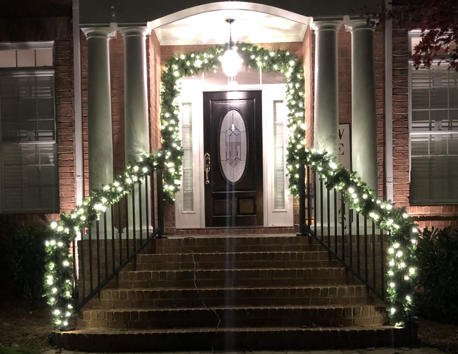 Christmas Light Installation Piedmont, SC