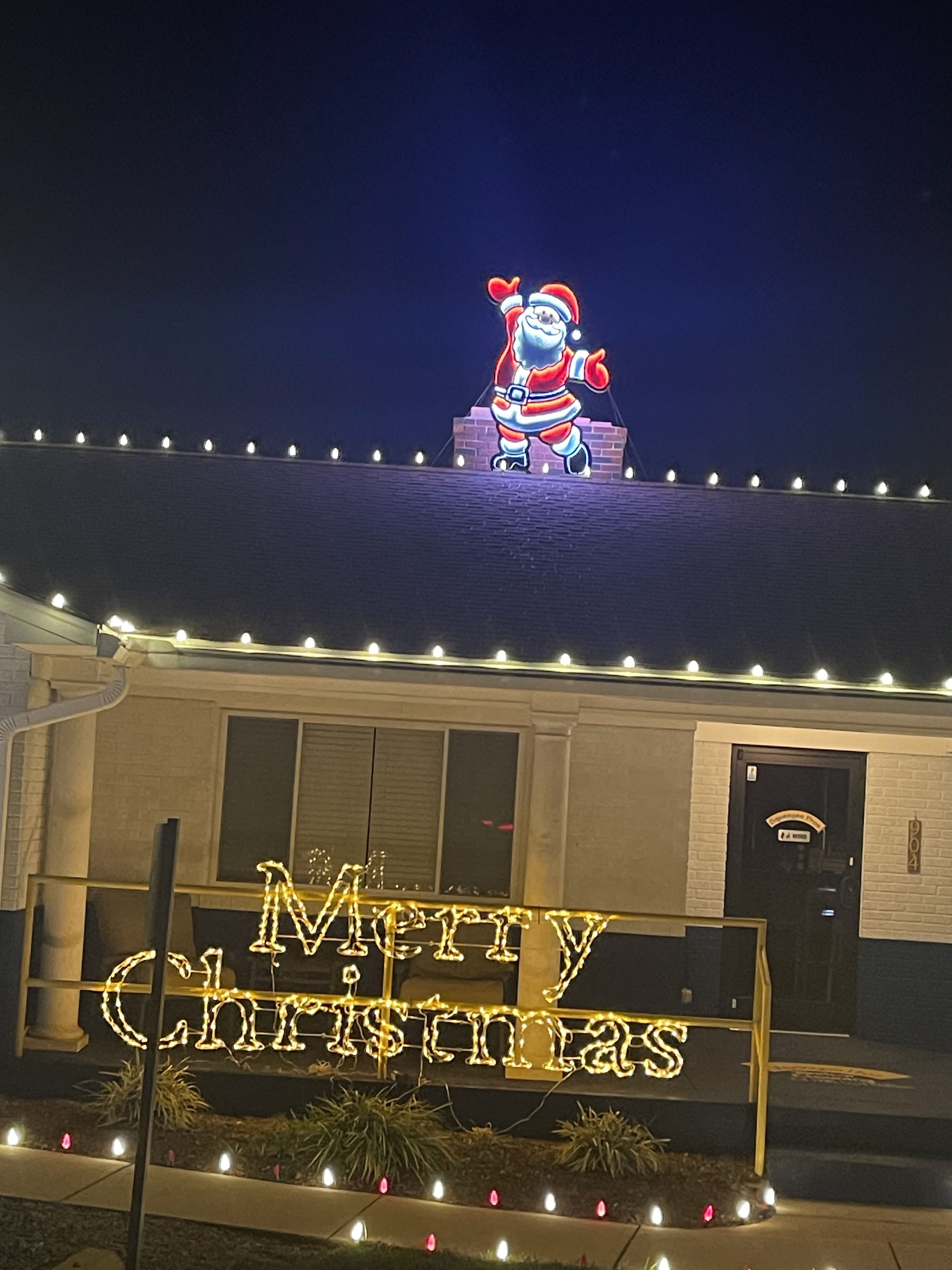 Residential Christmas Light Installation Greenville, SC